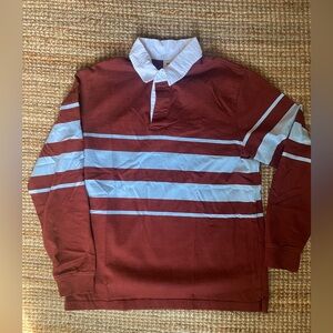 Levi’s rugby relaxed fit long sleeve SZ Medium. Cotton
